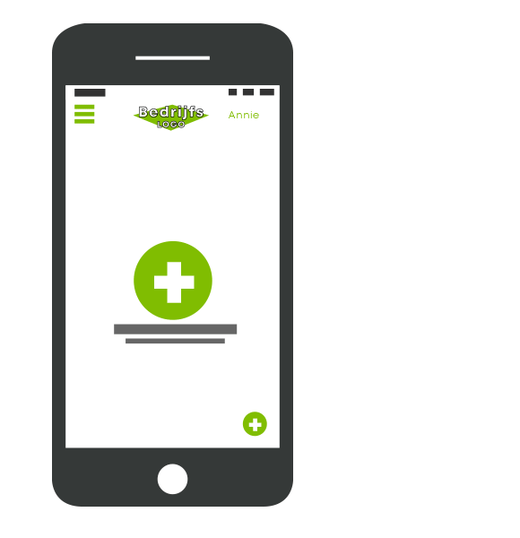 Klanten app + eigen webportaal